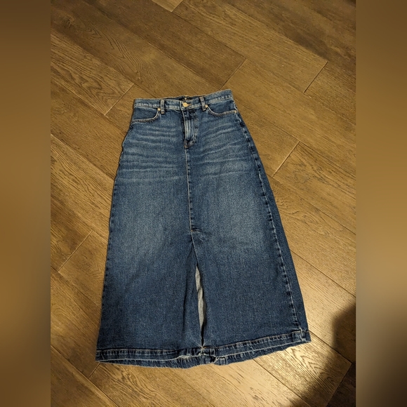 7 For All Mankind Classic Maxi Skirt - Picture 2 of 7